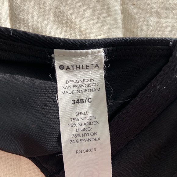 Athleta Bra Cup Square Neck Bikini Top - Picture 4 of 6